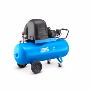 Compressore 3 HP Serie Pro SA29B/SA39B 200 ABAC fornito da FM2, monostadio a cinghia silenziato per applicazioni professionali