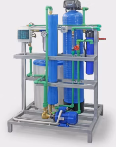 Sistema Osmo for 200 per produzione acqua osmotizzata 200 litri ora con membrana osmotica per autolavaggio professionale