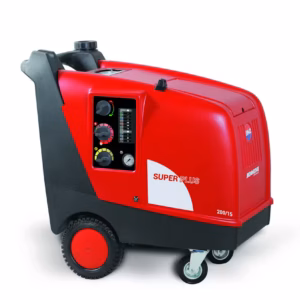 Idropulitrice professionale ad acqua calda BM2 Super Plus con caldaia ad alto rendimento per autolavaggi e officine