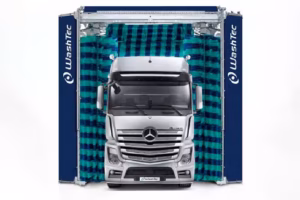 Portale lavaggio camion WashTec per autolavaggio professionale di bus e veicoli industriali venduto da FM2
