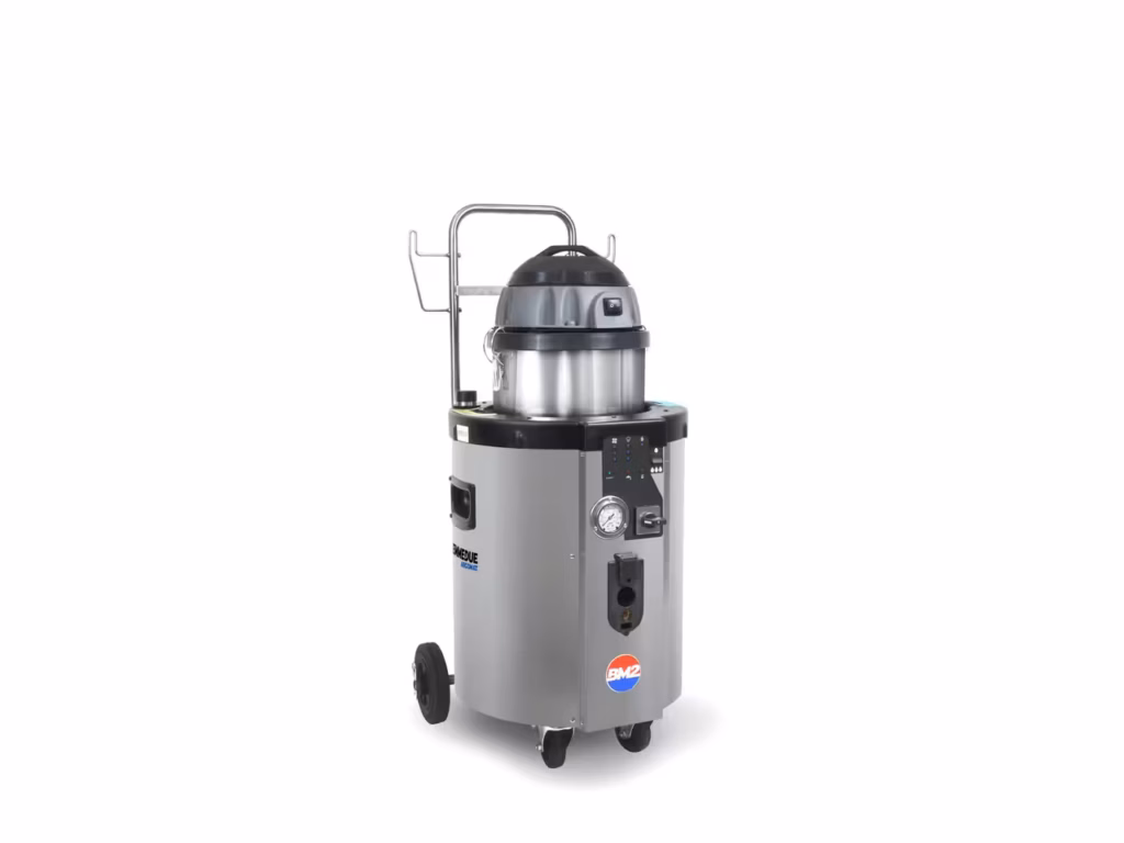 Pulitore a vapore professionale Ursa Major con aspirazione monofase, caldaia inox, 10 bar, venduto da FM2