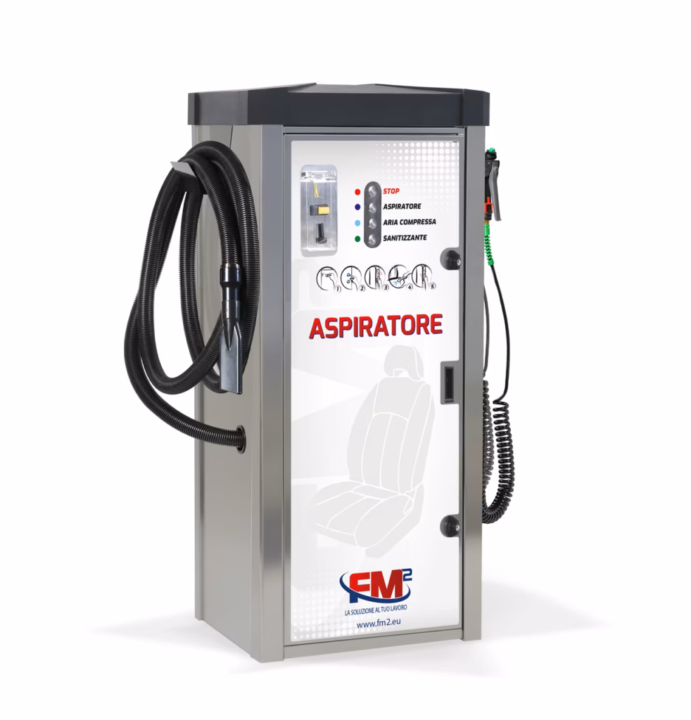 Aspiratore professionale autolavaggio AF1 AIR PLUS venduto da FM2 per impianti self service e stazioni di lavaggio