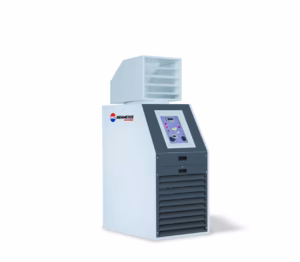 Generatore aria calda elettrico industriale fisso plug and play per riscaldamento capannoni e officine venduto da FM2