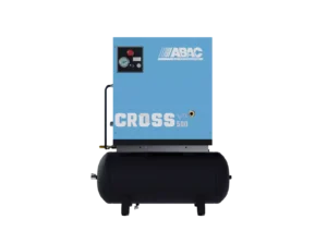 Compressore a vite professionale Cross 500 silenzioso ed efficiente per carrozzerie e autolavaggi venduto da FM2