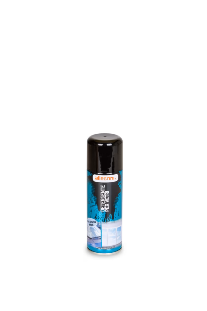 Detergente vetri spray professionale per autolavaggio in flacone con erogatore, venduto da FM2
