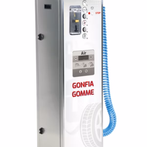 Gonfiagomme digitale professionale con display e tubo per autolavaggio self service venduto da FM2