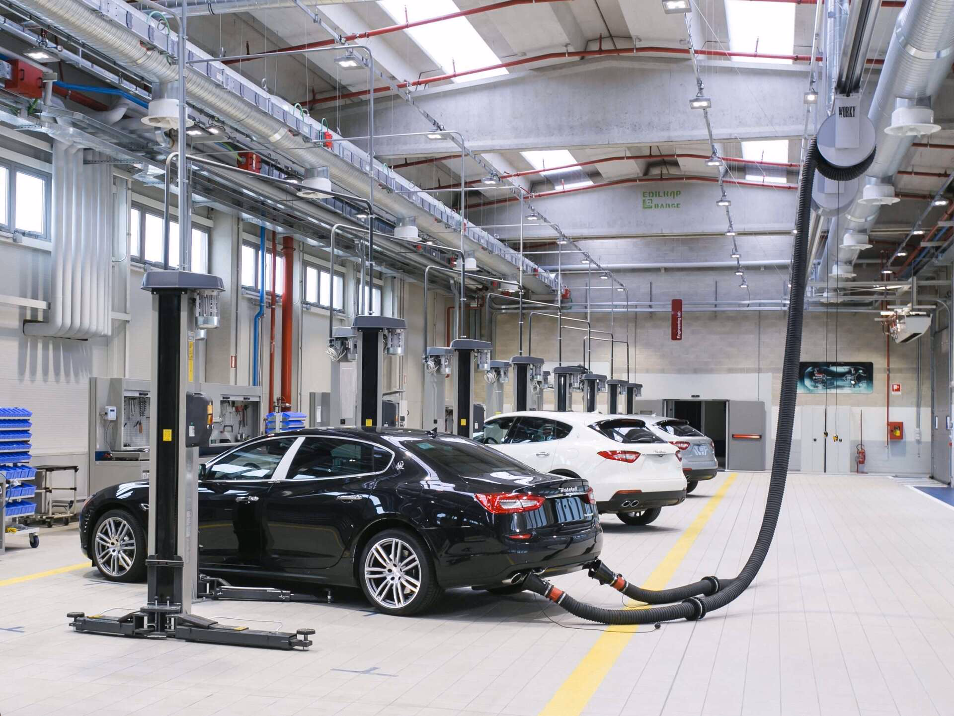 Impianto aspirazione gas automotive FM2