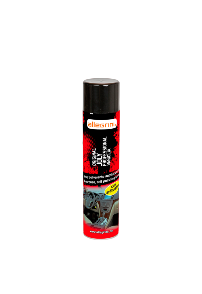 Joly professionale vaniglia lucidante cruscotti auto spray Allegrini dettaglio prodotto car care professionale