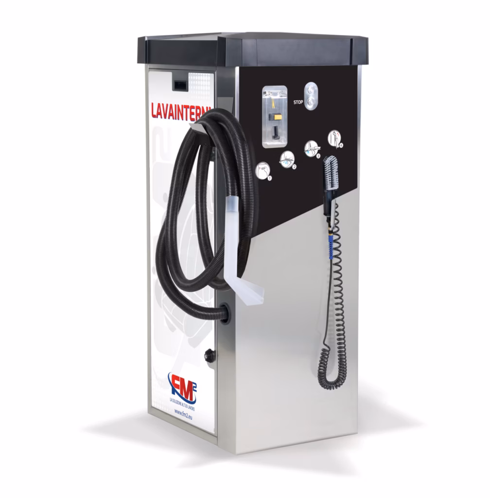 Lavainterni armadio professionale AC DRY con tubo per pulizia interni auto in impianti self service FM2