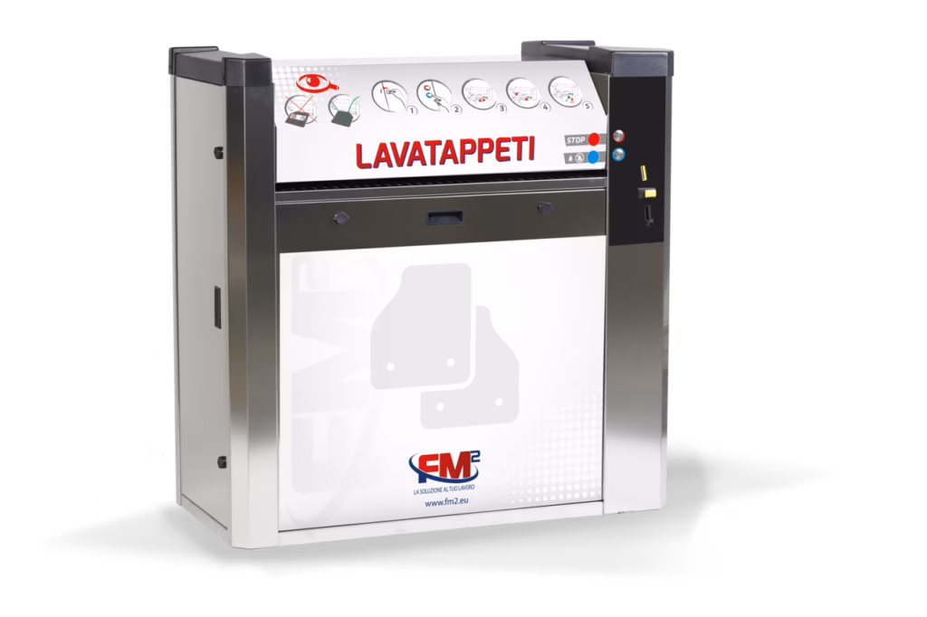 Lavatappeti professionale autolavaggio MC 2020 H2O per pulizia tappetini auto in impianti self service venduto da FM2