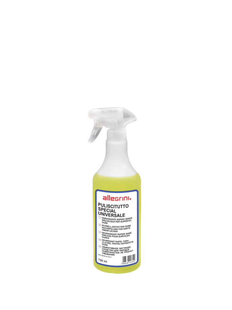 Puliscitutto Special universale Allegrini 750ml manutentore sgrassante rapido senza risciacquo spray professionale
