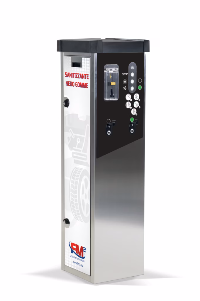 Sanitizzante nero gomma LD2 per autolavaggio professionale, rinnova e protegge pneumatici e parti in gomma