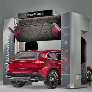 Portale lavaggio auto professionale SmartCare Connect con tecnologia adattiva e sistema collegato in rete venduto da FM2