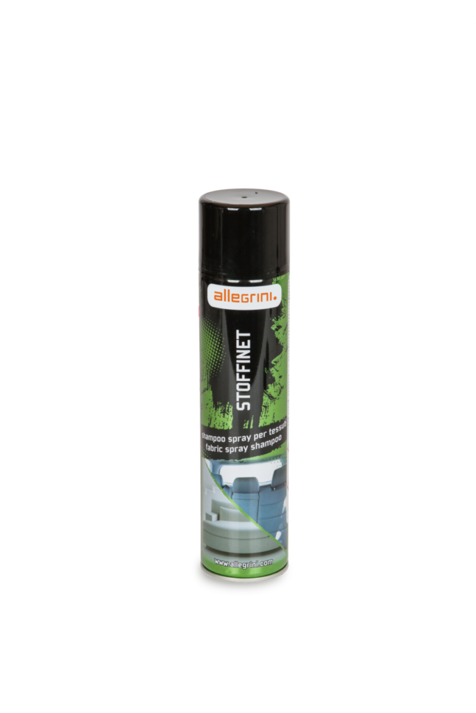 Stoffinet Spray Allegrini shampoo spray professionale per tessuti e tappezzerie auto detailing FM2