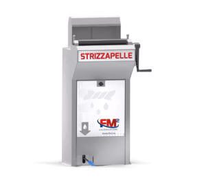 Strizza pelle pedale professionale per autolavaggio self service con comando a pedale e armadio integrato