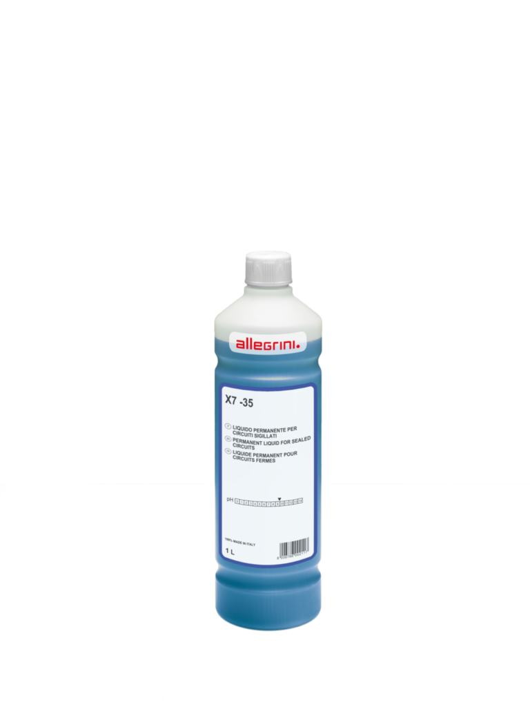 X7 -35 liquido permanente antigelo per circuiti sigillati Allegrini confezione professionale FM2